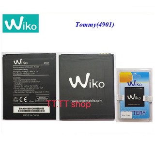 แบตเตอรี่ แท้  Wiko Tommy 4901 2500mAh