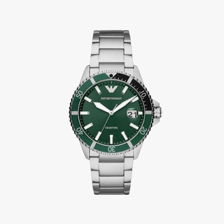 ภาพหน้าปกสินค้าEmporio Armani นาฬิกาข้อมือผู้ชาย Diver Green Dial Silver รุ่น AR11338 ซึ่งคุณอาจชอบสินค้านี้