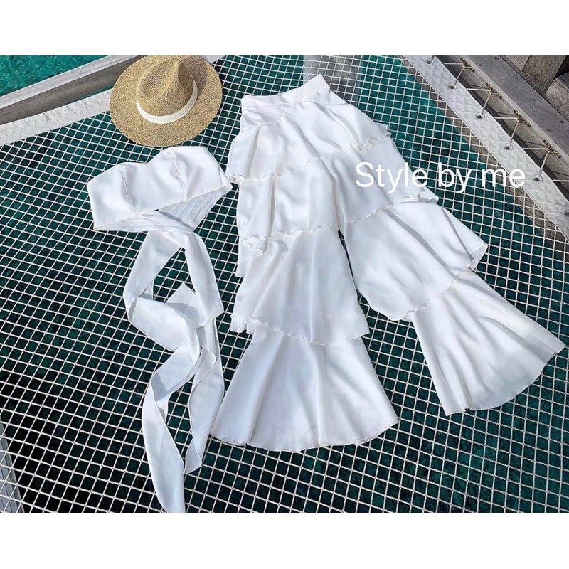 beach-white-set-ชุดไปทะเล