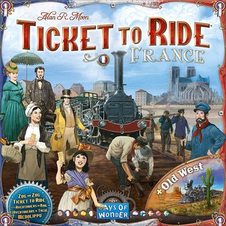 Ticket to Ride: Map Collection Volume 6 – France & Old West (Expansion) [BoardGame]