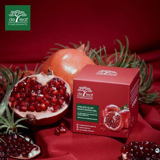 เดอลีฟ ทานาคา ครีมทับทิม ลดริ้วรอย ให้ตึงกระชับ De Leaf Thanaka Pomegranate Ageless Glow Moisturizing gel 40ml.