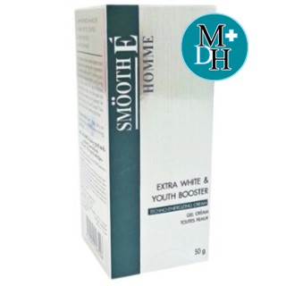 สินค้า Smooth E Homme Extra White Youth Booster Gel Cream 50 กรัม (1 กล่อง). 06676