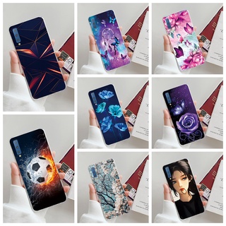 เคสโทรศัพท์ซิลิโคน แบบนิ่ม สําหรับ Samsung Galaxy A7 A9 2018 A7 A9 2018 A750 A750F A920 A920F