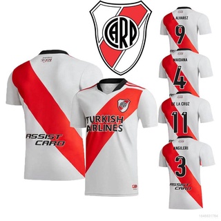 ภาพหน้าปกสินค้าเสื้อกีฬาแขนสั้น ลายทีมชาติฟุตบอล Atlético River Plate Football Jersey 2022 ชุดเหย้า ซึ่งคุณอาจชอบสินค้านี้