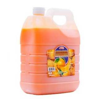 น้ำส้มสายน้ำผึ้ง ควีน 4.5 ลิตร (05-4501) Queen Concentrated Sai Nam Phueng Orange Squash 4.5 Ltr. (05-4501)