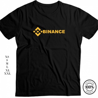 เสื้อยืด - การออกแบบการเข้ารหัสลับ BINANCE พิมพ์ TSHIRT คุณภาพดีเยี่ยม (BN2)