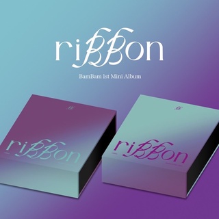 ภาพหน้าปกสินค้าพร้อมส่ง ribbon bambam riBBon 1st mini album ใหม่ แกะ ไม่แกะได้ของครบ ที่เกี่ยวข้อง