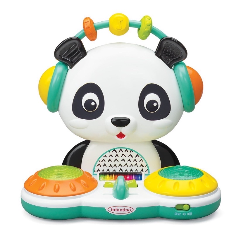infantino-dj-panda-ของเล่นเด็ก-มีเสียง-ดีเจแพนด้า-spin-amp-slide-dj-panda-ของเล่นเสริมพัฒนาการ