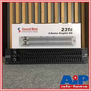 ฟรีค่าส่ง SOUNDBEST 231B EQ Eqlizer 231 อีคิวซาด์เบส 231 Sound Best ซาวด์เบส อีคิวอีควอไลเซอร์31ช่อง เอไอ-ไพศาล +++