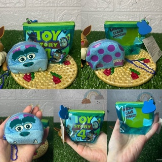 กระเป๋าใส่เหรียญ ใบเล็ก ทอยสตอรี่ และซัลลี่ Toy Story 4 and Sulley Monster inc. Mini Coin Purse