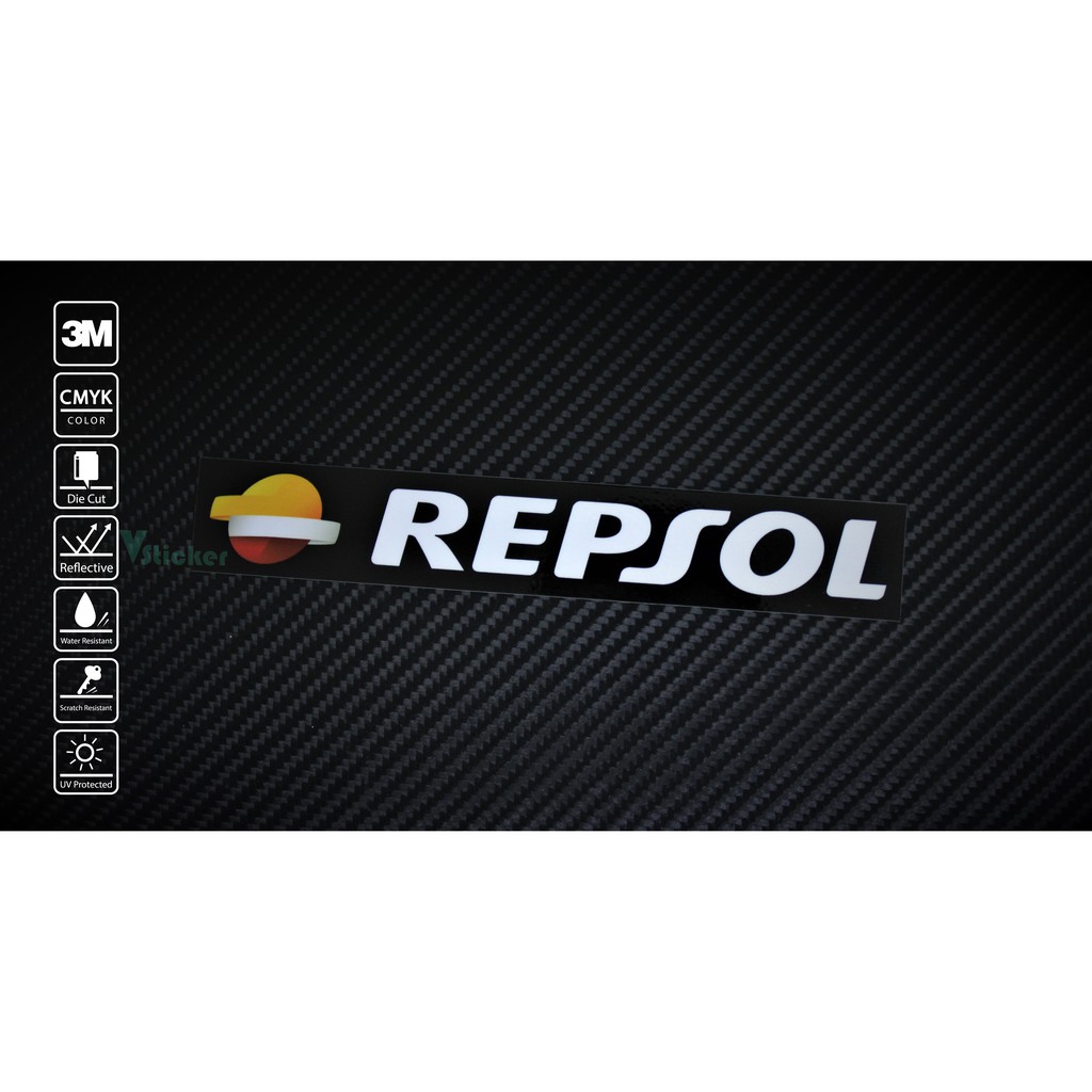 สติ๊กเกอร์ติดรถ Sticker Repsol 078 | Shopee Thailand