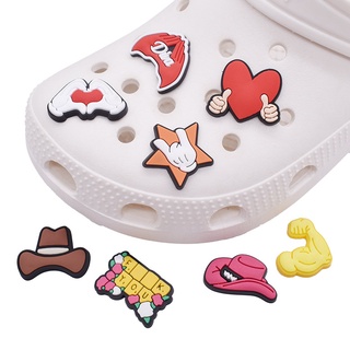 Crocs Jibbitz Pins กระดุม จี้รูปรองเท้า หลากสีสัน DIY