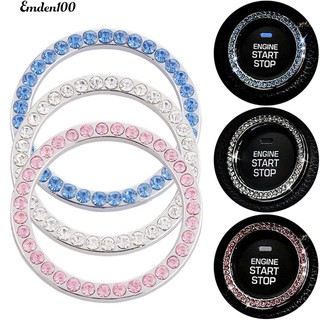 Emden Rhinestone พวงกุญแจเครื่องประดับรถยนต์