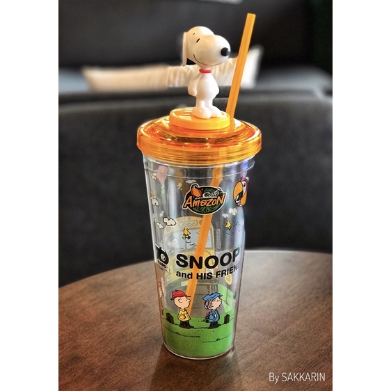 แก้ว Café Amazon x Snoopy Shopee Thailand