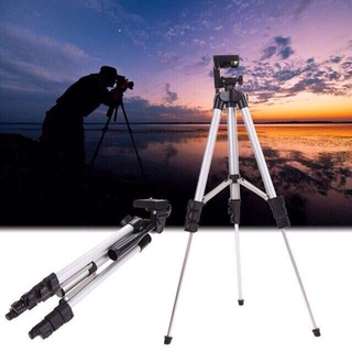 ส่งจากไทย Tripods ขาตั้งกล้องมือถือ ปรับระดับได้ รุ่นTF 3110 แข็งแรง พร้อมหัวสำหรับต่อมือถือ ถุงผ้าขาตั้ง 3110