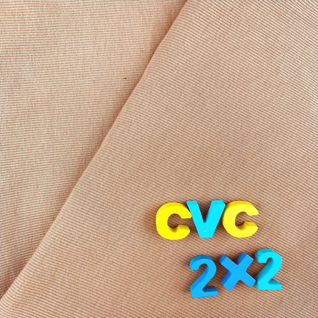 ไหมพรมร่อง CVC 2x2 ร่องเล็ก หน้า 55 นิ้ว | Shopee Thailand