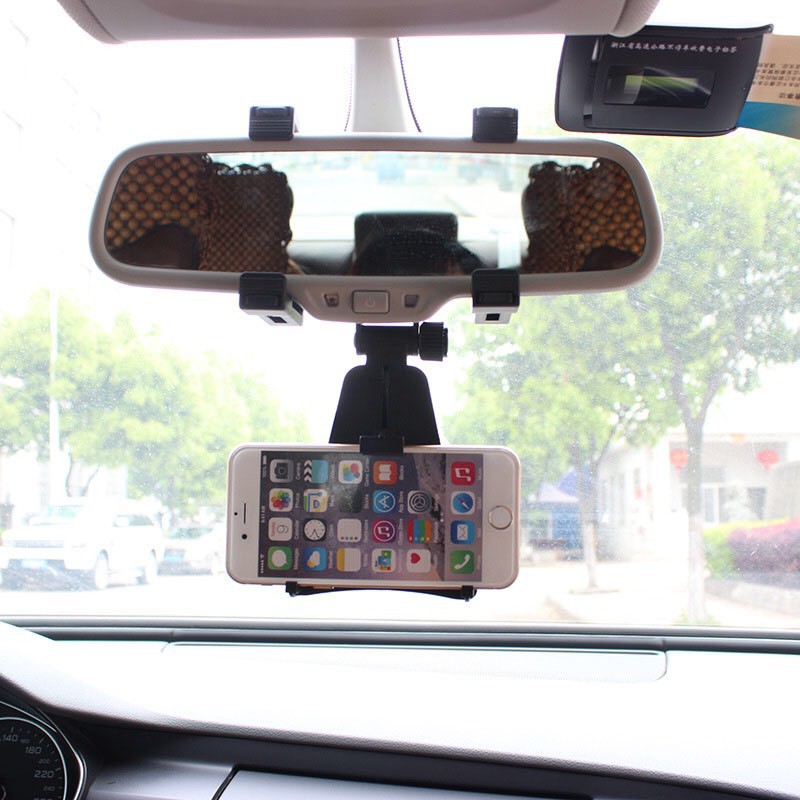 imount-ขายึดโทรศัพท์มือถือ-กับกระจกมองหลัง-imount-universal-car-rear-view-mirror-mount-สีดำ