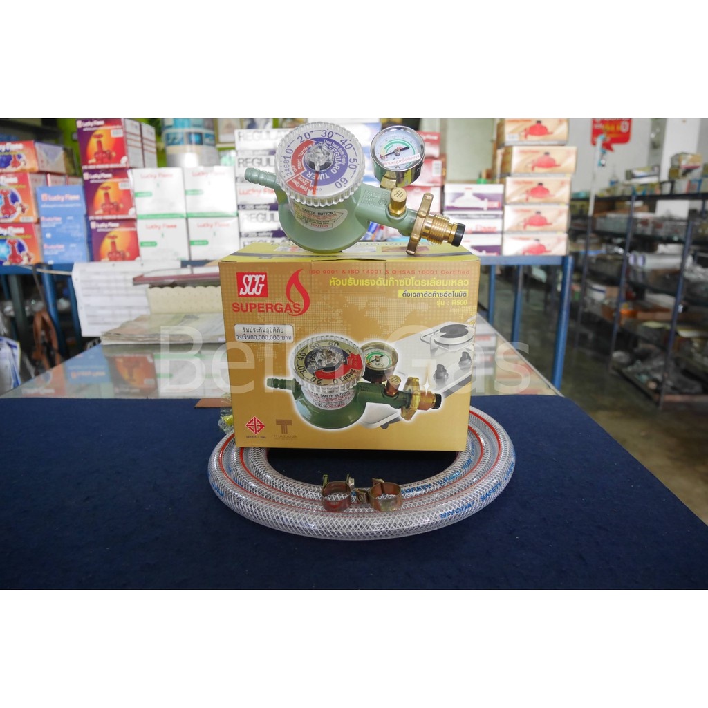 หัวปรับแรงดันต่ำ (Low) หัวปรับตั้งเวลา safety+gas gause+time limited ...