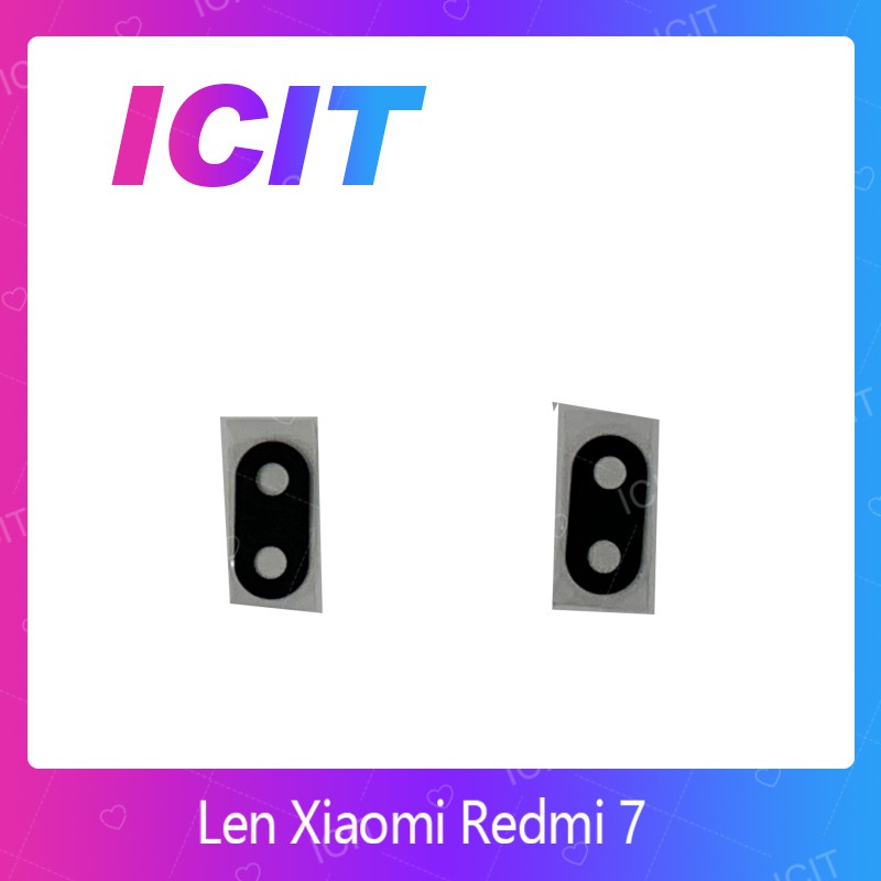 ภาพหน้าปกสินค้าXiaomi Redmi 7 อะไหล่เลนกล้อง กระจกเลนส์กล้อง กระจกกล้องหลัง Camera Lens (ได้1ชิ้นค่ะ) ICIT 2020