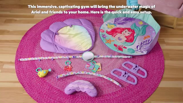 เพลยิม-bright-starts-disney-baby-the-little-mermaid-twinkle-trove-activity-gym-ราคา-4-390-บาท