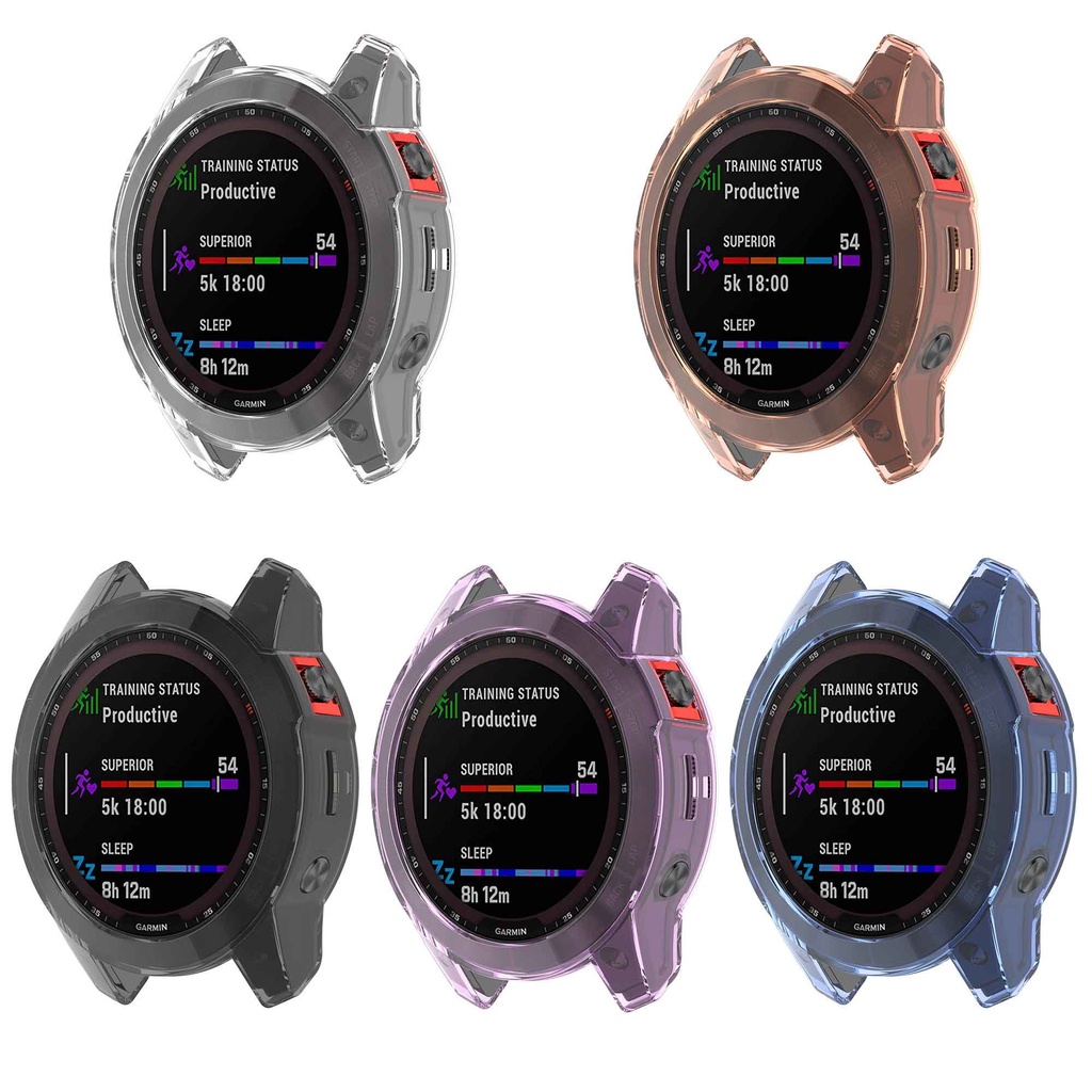 ภาพหน้าปกสินค้าเคสป้องกัน TPU แบบนิ่ม สําหรับ Garmin Fenix 7 7S 7X / Garmin Epix Gen2 Smart Watch กรอบป้องกัน กันชน อุปกรณ์เสริม จากร้าน kevinlam.th บน Shopee