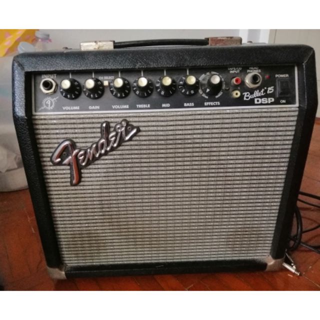 Fender bullet 15 dsp deals