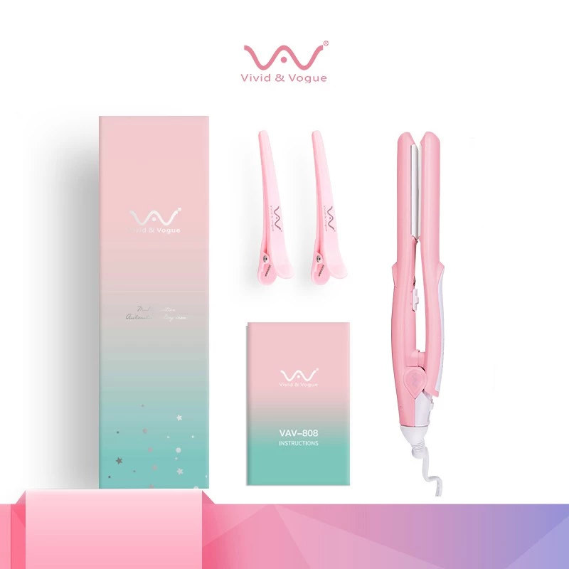Vivid&Vogue เครื่องหนีบผมมินิ รุ่น SN-798 ขนาดพกพา หนีบตรง ม้วนลอนได้ 2in1