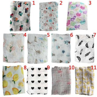 DUDUBABA ผ้าขนหนูผ้าฝ้ายสำหรับเด็กทารก 120 x 120 ซม