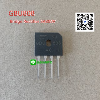 GBU808 Bridge Rectifier 8A 800V