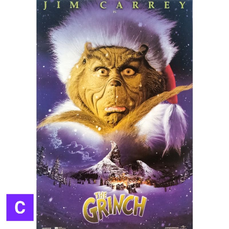 แฮนด์บิล-how-the-grinch-stole-christmas-2000-handbill-ใบปิดหนัง-มี-10-แบบให้สะสมจ้า