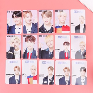 โปสการ์ดรูปภาพ Bts WORLD LIMITED ID