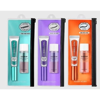 [ พร้อมส่ง-ขายส่ง ]HOLIKA LASH CORRECTING MASCARA REMOVER SET 01 ของแท้ ราคาไม่แพง