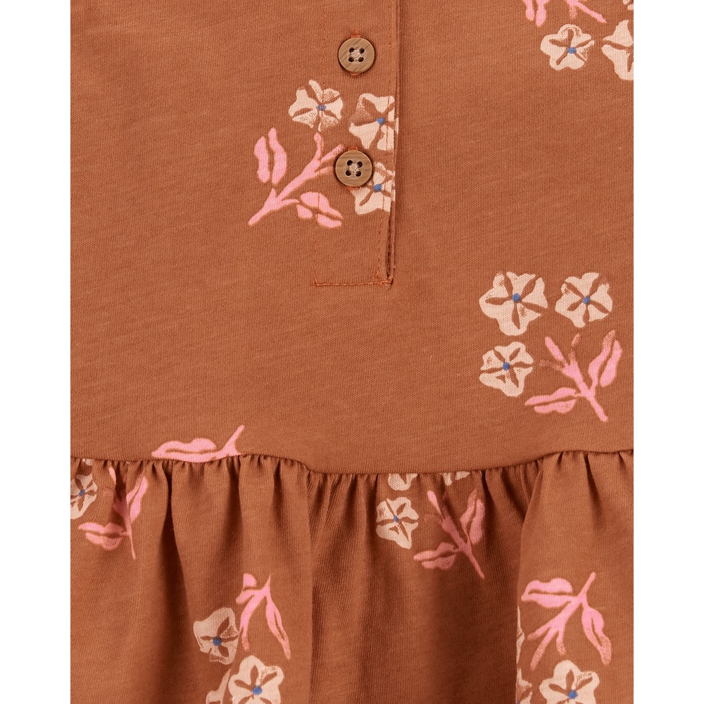carters-dress-1pc-brown-sunsuit-l8-คาร์เตอร์เสื้อผ้าชุดกระโปรงมีลาย