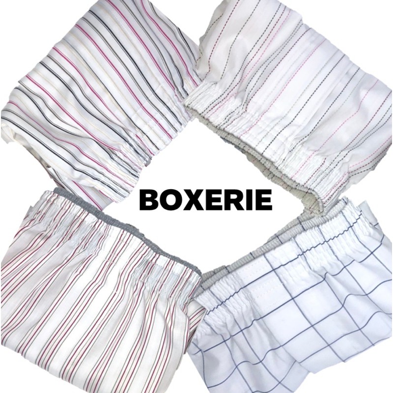 รุ่นใหม่-กางเกงบ๊อกเซอร์-boxer-shorts-ทรง-trunk-ดีไซน์แบบญี่ปุ่น-ชาย-หญิง-มีกระดุมกลัดเปิดเป้าได้จริง