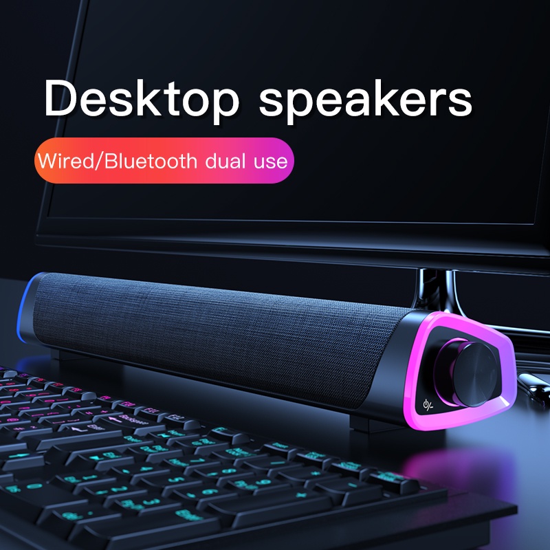 bd-sound-bar-ลำโพงเกมมิ่ง-rgb-gaming-speaker-stereo-อมพิวเตอร์-บลูทูธ-และลำโพงแบบมีสายแหล่งจ่ายไฟ-usb-แจ็ค