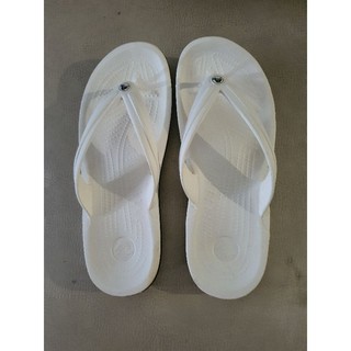 รองเท้า Crocs ของแท้ สีขาว ชายsize 43.5 cm.