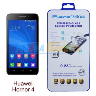 P-One ฟิล์มกระจกนิรภัย Huawei Honor 4