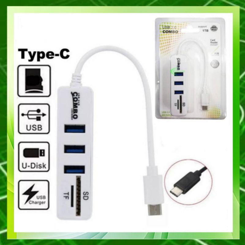 2-in-1-type-c-otg-usb-2-0-hub-splitter-combo-3-ports-amp-sd-tf-card-reader