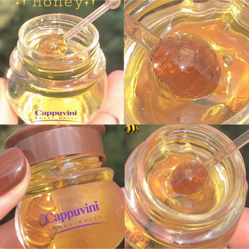รูปภาพสินค้าแรกของCappuvini Honey ลิปมาส์กเจลบํารุงริมฝีปาก