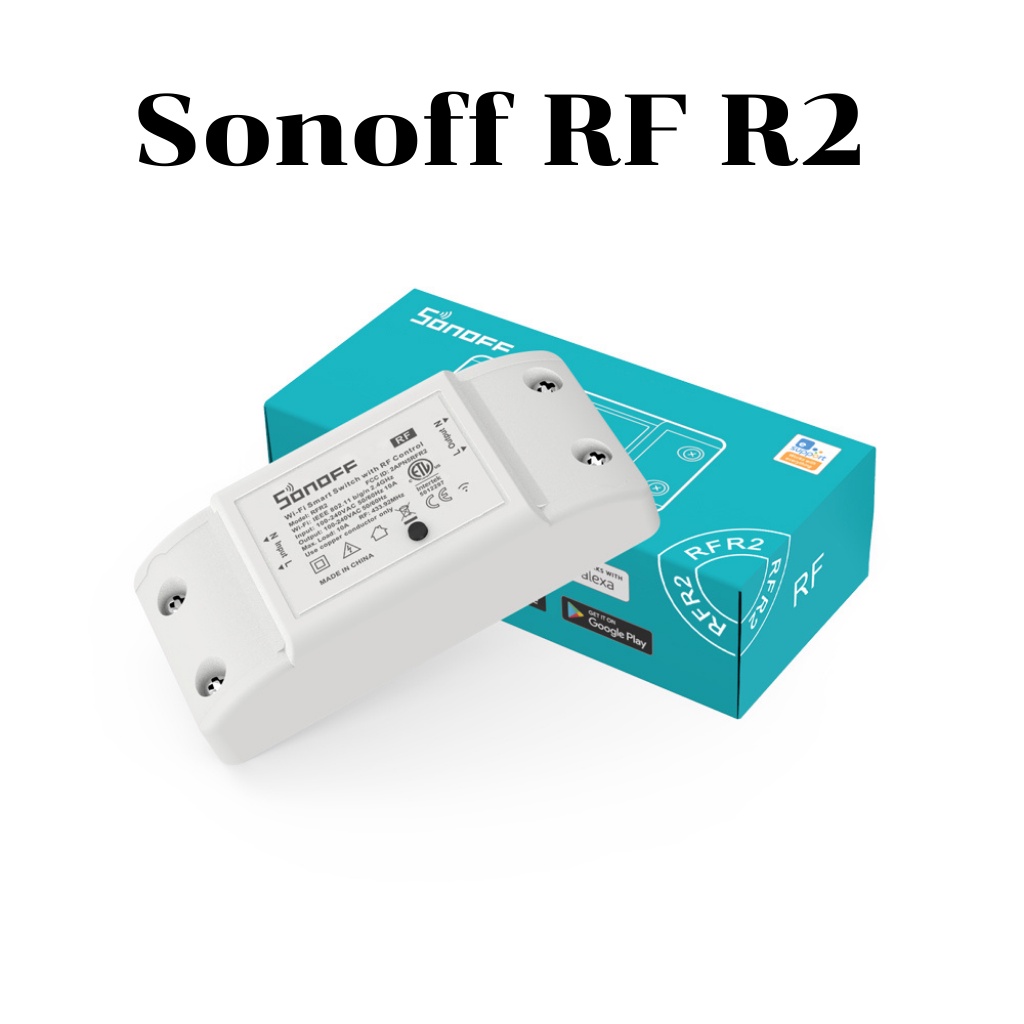 Sonoff Rfr2 โมดูลสวิตช์ไร้สาย 433 Mhz ควบคุมด้วยเสียงสําหรับ Google ...