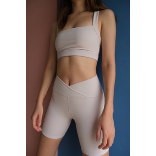 FatcryingClub - Teal / Lilac Ribbed Band bra- Sport bra Sportswear Activewear Yoga Pilate