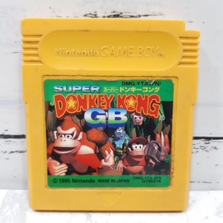 ภาพหน้าปกสินค้าตลับแท้ [GB] [0031] Super Donkey Kong GB (Japan) (DMG-YTJ) Gameboy Game Boy Original เกมบอย DonkeyKong ที่เกี่ยวข้อง