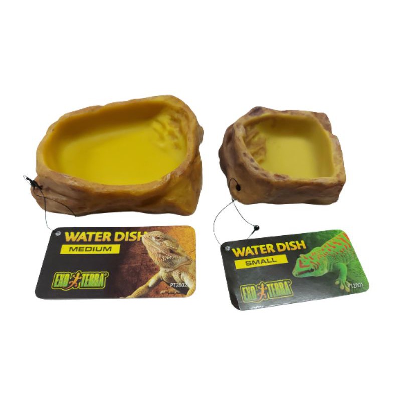 EXO TERRA WATER DISH ถ้วยน้ำสัตว์ เลี้ยง สัตว์ เลื้อย คลาน Shopee