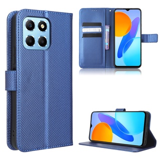 Honor X6 เคส PU Leather Case เคสโทรศัพท์ Stand Wallet HonorX6 เคสมือถือ Cover