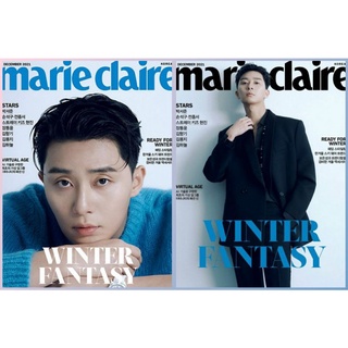 พร้อมส่ง💥Marie claire 2021.12 ปก ปาร๋คซอจุน#ParkSeoJun ข้างในมีซนซอกกู (ชำระปลายทางได้)