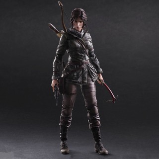 ฟิกเกอร์ Play Arts Kai Rise Of Tomb Raider Lara สําหรับงานหัตถกรรม