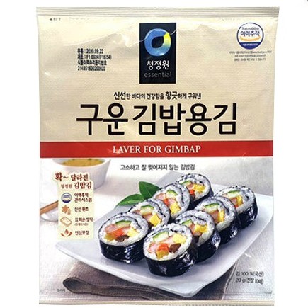 ภาพหน้าปกสินค้าChungjungone Laver for Gimbap  :: สาหร่ายแผ่นสำหรับคิมบับจากประเทศเกาหลี จากร้าน accessories_by_may บน Shopee