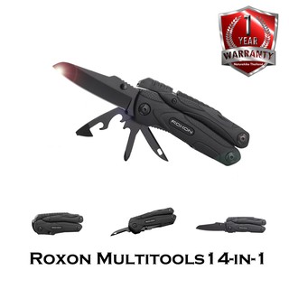 สินค้า Roxon CM1349 SPARK Multitool Plier, 14-in-1 (สินค้ารับประกัน 1 ปี)