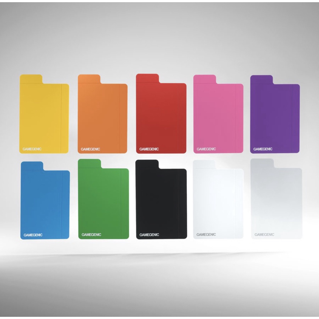 gamegenic-flex-card-dividers-multicolor-ที่คั่นในกล่องใส่การ์ดสะสม-การ์ดไอดอลaccessories-for-board-game-ของแท้พร้อมส่ง
