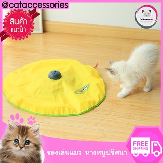 Cat Accessories CATS MEOW ของเล่นแมว หางหนูปริศนา ให้แมววิ่งไล่จับ ของเล่นลูกแมว อุปกรณ์เลี้ยงแมว